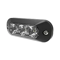 ECCO ELECT ED3703B 3 Led Surface Mnt 12-24Vdc Blue
