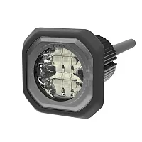 ECCO ELECT ED9040W Clear Warning; Flush Mount; Led