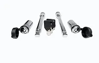 EQUALIZER 86004200 Flash Solid Steel Dual Lock Pack/2