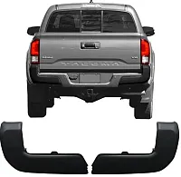 ECOOLOGICAL DT1002 Matte Black Bumper Overlay No Senso