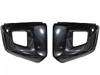 ECOOLOGICAL DU0301 Gloss Black Bumper Overlay With Sen