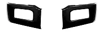ECOOLOGICAL EF0201 Gloss Black Bumper Overlay With Fog
