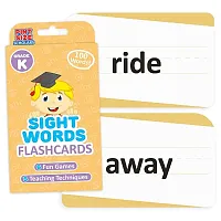 Sight Words Flashcards, Kindergarten EFLC-002