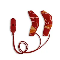 Ear Gear Cochlear M1 Corded (Binaural) | Orange-Red 55047