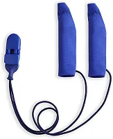 Ear Gear FM Corded (Binaural) | 2"-3" Hearing Aids | Blue 55789