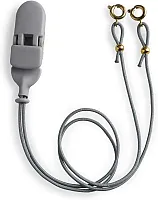 Ear Gear ITE Binaural Corded | Grey 57821