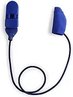 Ear Gear Micro Corded (Mono) | Up to 1" Hearing Aids | Blue 56329