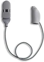 Ear Gear Micro Corded (Mono) | Up to 1" Hearing Aids | Grey 56333