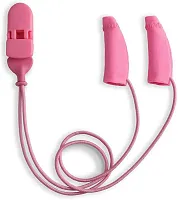 Ear Gear Mini Corded (Binaural) | 1"-1.25" Hearing Aids | Pink 56071