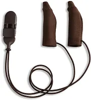Ear Gear Original Corded (Binaural) | 1.25"-2" Hearing Aids | Brown 55734