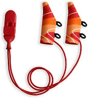 Ear Gear Original Corded Eyeglasses | Orange-Red 57360