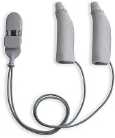 Ear Gear Original Corded (Binaural) | 1.25"-2" Hearing Aids | Grey 55733