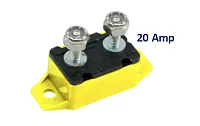 EGIS MOBILE 473020 Short Stop Breaker 20 Amp Marine Gr