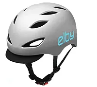 ELBY BIKES E0916ML Urban Cmmutr Helmet W/Vsr Putty M/L