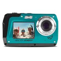 Minolta Mn40Wp-Bl 48.0-Megapixel Waterproof Digital Camera (Blue)