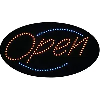 Mitaki-Japan Open Programmed Oval LED Sign ELOOPEN