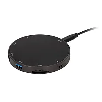 Helix Ethhub9 9-In-1 Usb-C Multi-Port Hub With Wireless Charging