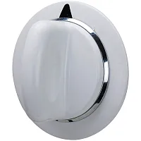 Erp We1M654 Replacement White Dryer Knob With Black Pointer For Ge Part Number W