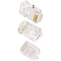 Ethereal C6T 8-Pin Cat-6 Crimp Connectors, 50-Pack