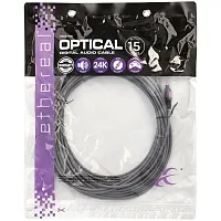 Ethereal Mhx-T15 Mhx Series Digital Optical Audio Cable, 24K Gold-Plated Toslink