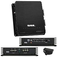 Soundstorm Mosfet 2Ch 1000W Power Amplifier Remote Woofer Level 