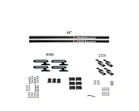 EXPOSED RACK 8007660BK Sld(2)40&#039;Bk+B100+Z226