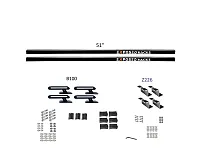 EXPOSED RACK 8007666BK Sld(2)51&#039;Bk+B100+Z226