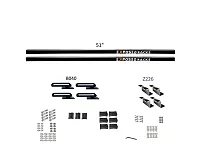 EXPOSED RACK 8007676BK Sld(2)51&#039;Bk+B040+Z226