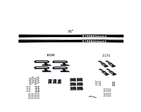 EXPOSED RACK 8008666BK Sld(2)51&#039;Bk+B100+Z176