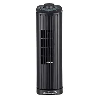 Brentwood 14 Inch 3-Speed Oscillating Portable Tower in Black