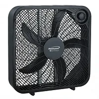 Brentwood 20 Inch Box Fan in Black