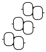 FELPRO MS96786 Plenum Gasket Set