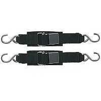 Boatbuckle Stainless Steel Kwik Lok Transom Tie-Downs (Pair)