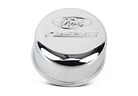 FORD 302215 Ford Racing Breather - Chrome/Push-