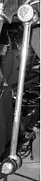 FABTECH FT159924 5&#039; Swaybar Link Clear