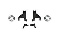 FABTECH K9013 Aux Shock Kit W/O Shocks 2015-21 Sp