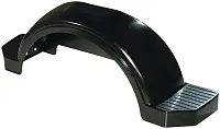 FULTON 008585 Plastic Fender 15&#039; Tire Size Blac