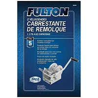 FULTON 142411 Winch 2600 Lbs. 2-Speed W/Brake
