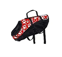 FLOWT 409022L Dog Vest - Red Paws; Large