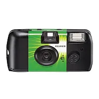 Fujifilm 7033661 Quicksnap Flash 400 Single-Use Disposable Camera With Flash (Si