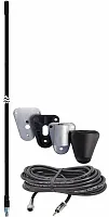 Uniden Flaf5K Frt Liner Cascadia Rear Cab Mount Am/Fm Ant Kit