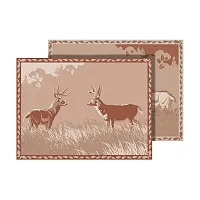 FAULKNER 53002 Mat Spx Deer Face Off Beige 9 X 12