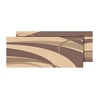 FAULKNER 53019S Mat Graphic Brn/Beige 8X16