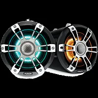 FUSION ELEC 0100243700 Wake Tower Speakers 8.8&#039; Chr Illum