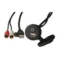 FUSION ELEC 0101238100 Cbusbfm3.5 Pnl Mount Usb/3.5Mm Jack