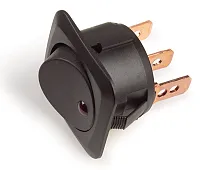 GROTE PERLUX 822130 Rocker Switch Led 25 Amp 3 Blade