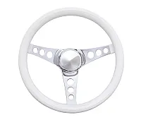 GRANT 836W Classic Wheel White Grip