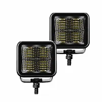 GO RHINO 0200321FCS Black Out Series Lights - Pair Of 3
