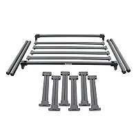 GO RHINO 5910050T01 Xrs Overland Xtreme Rack - Midsize
