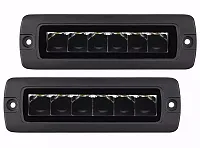GO RHINO 750300621S Blackout Series Lights - Pair Of Si